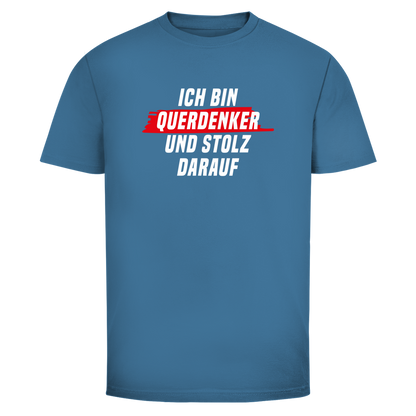 Herren T-Shirt Ich bin Querdenker und stolz darauf