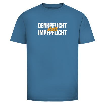 Herren T-Shirt Denkpflicht statt Impfpflicht