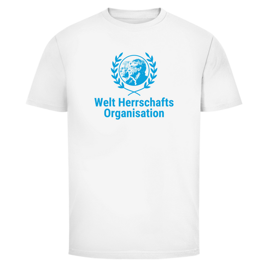 Herren T-Shirt Welt Herrschafts Organisation