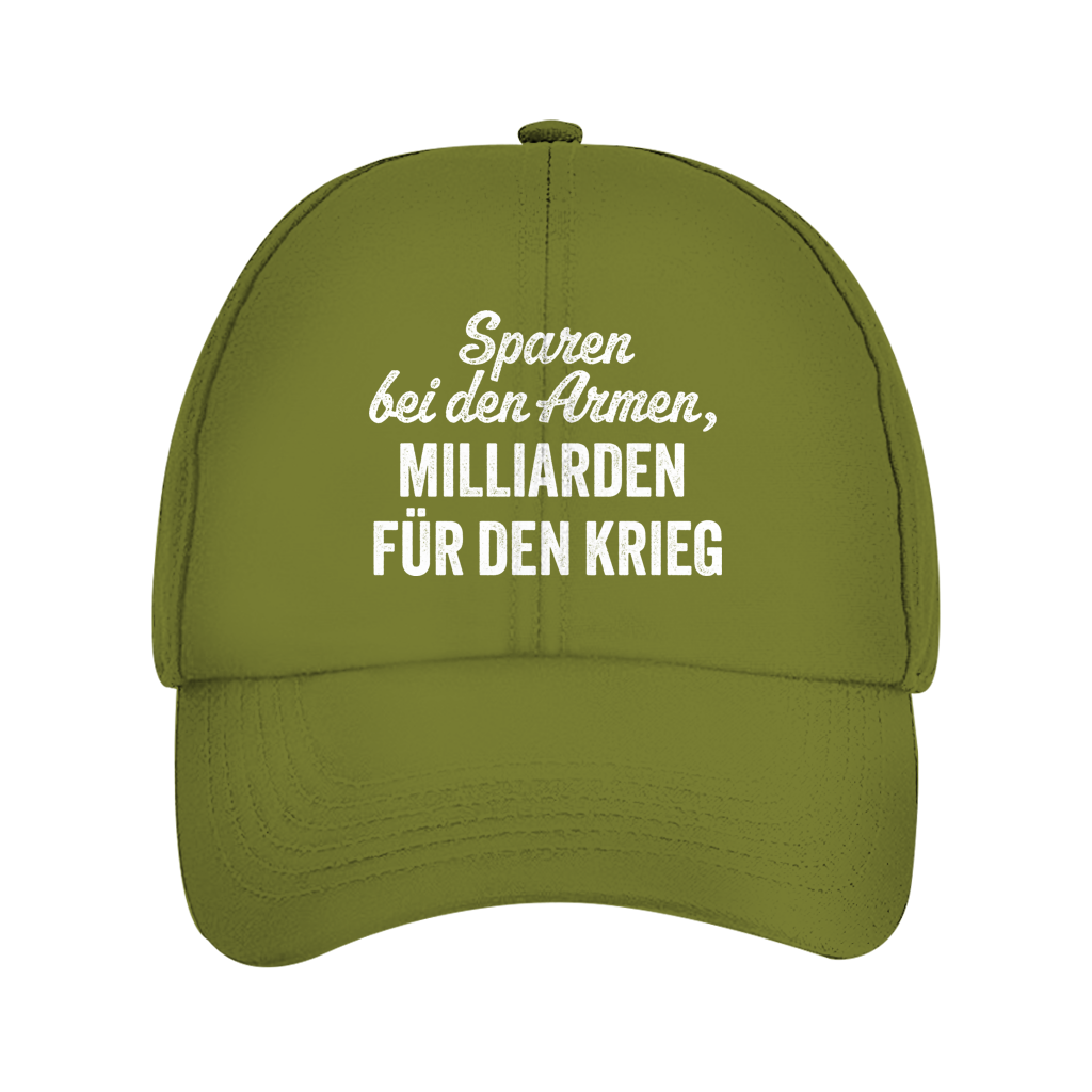 Cap Sparen bei den Armen, Milliarden für den Krieg