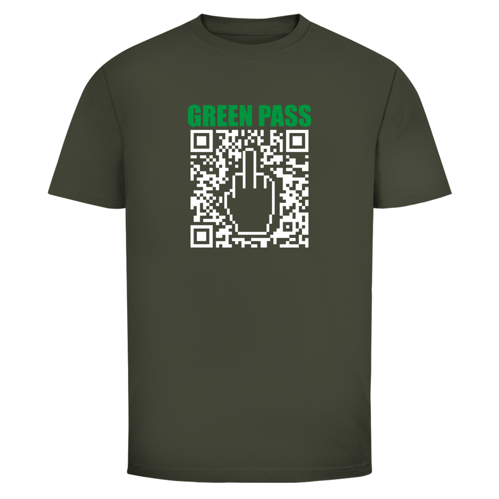 Herren T-Shirt Green Pass