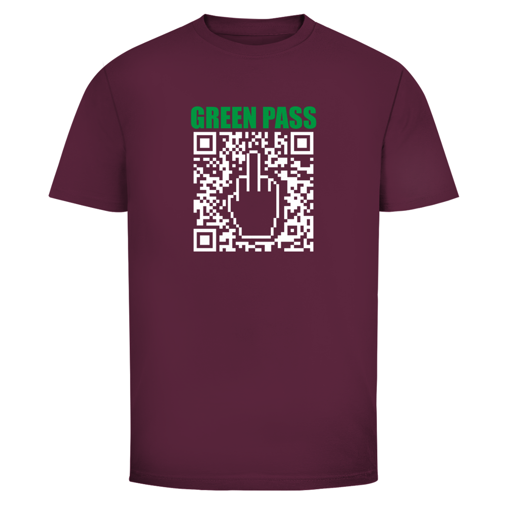 Herren T-Shirt Green Pass