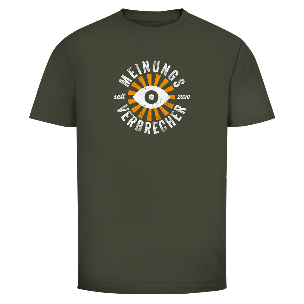 Herren T-Shirt Meinungsverbrecher seit 2020
