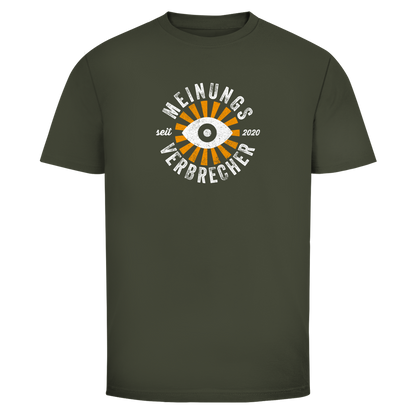 Herren T-Shirt Meinungsverbrecher seit 2020