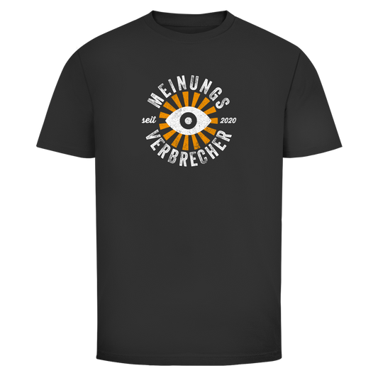 Herren T-Shirt Meinungsverbrecher seit 2020