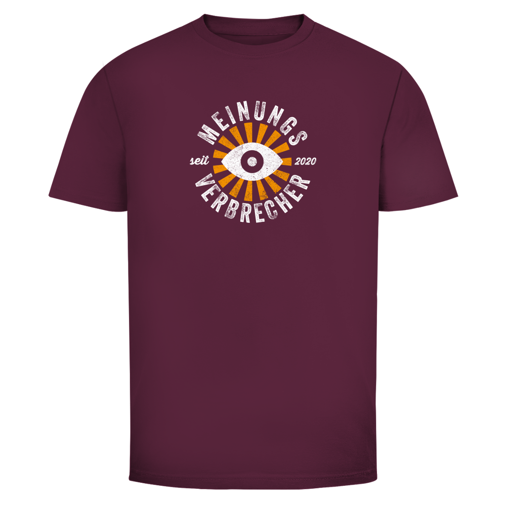 Herren T-Shirt Meinungsverbrecher seit 2020