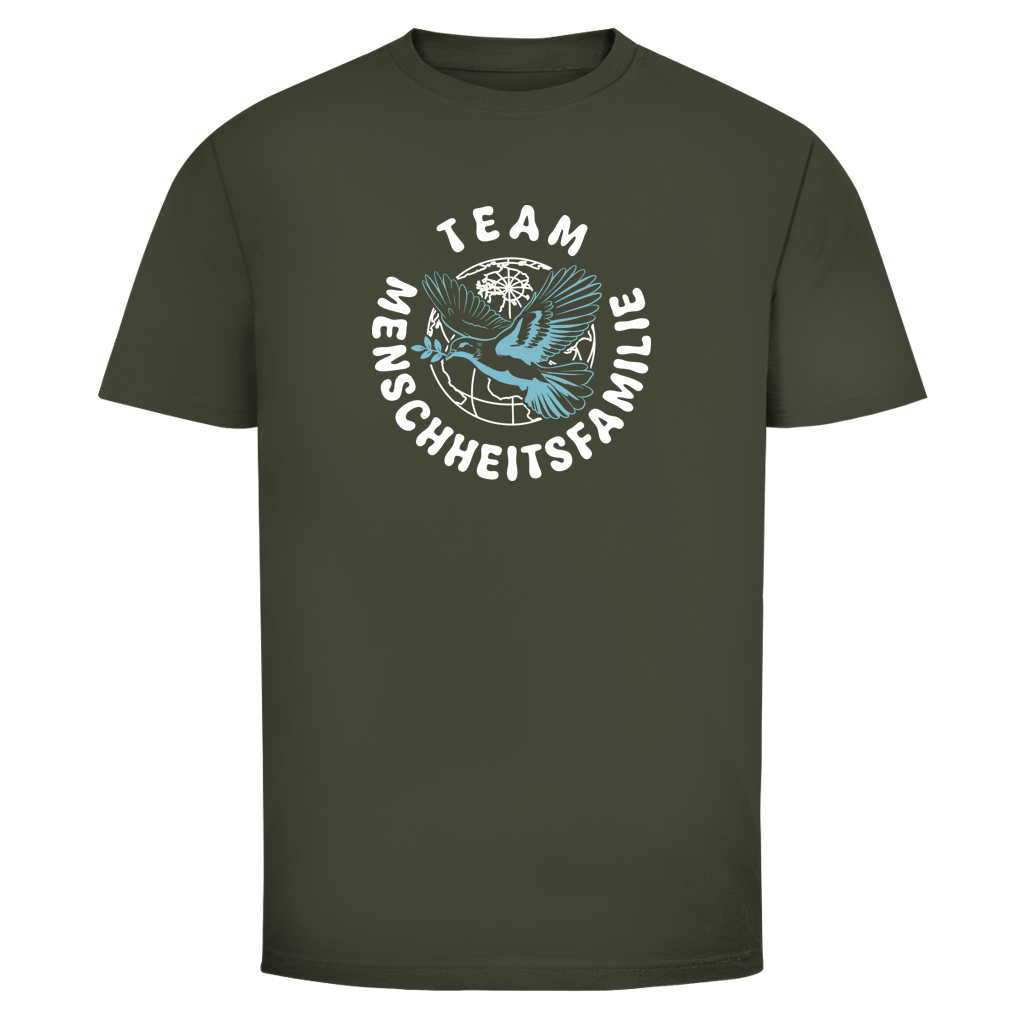 Herren T-Shirt Team Menschheitsfamilie