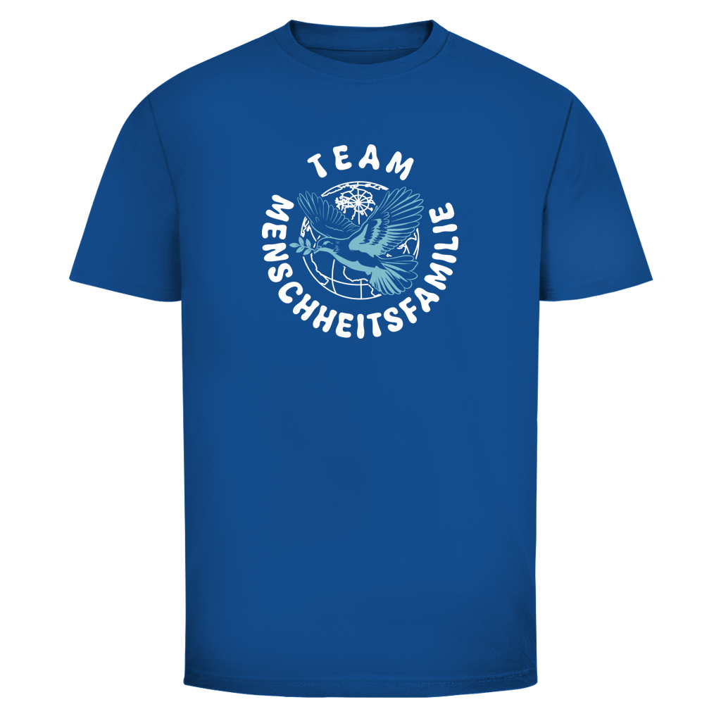 Herren T-Shirt Team Menschheitsfamilie