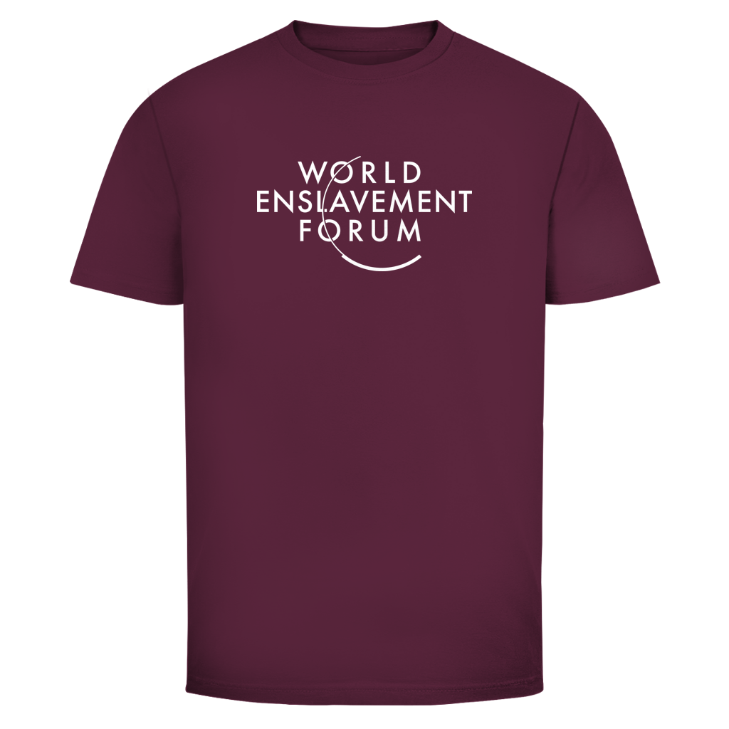 Herren T-Shirt World Enslavement Forum