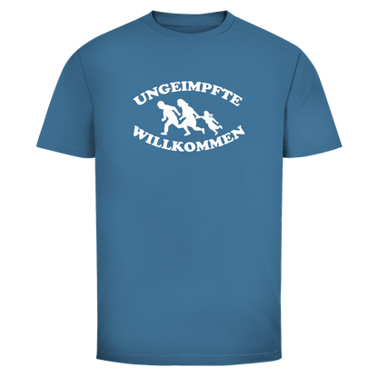 Herren T-Shirt Ungeimpfte Willkommen