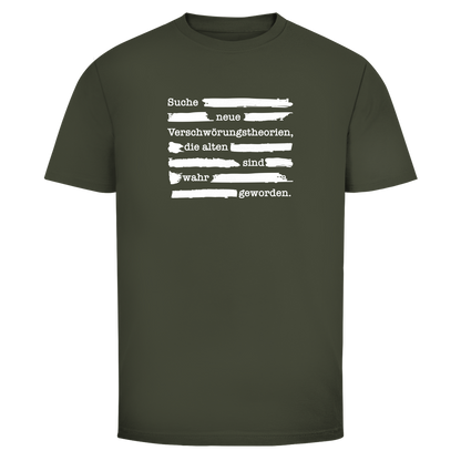 Herren T-Shirt Suche neue Verschwörungstheorien
