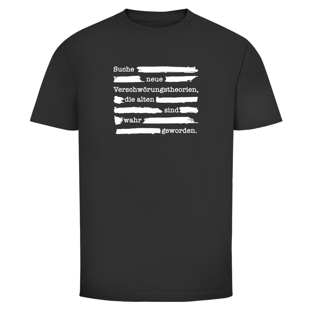 Herren T-Shirt Suche neue Verschwörungstheorien
