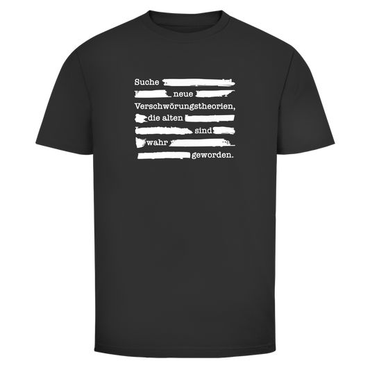 Herren T-Shirt Suche neue Verschwörungstheorien