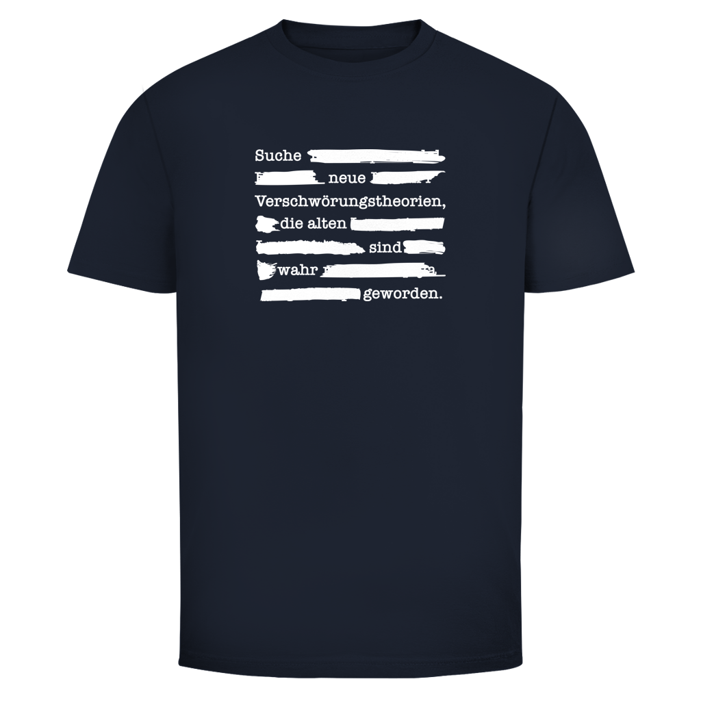 Herren T-Shirt Suche neue Verschwörungstheorien