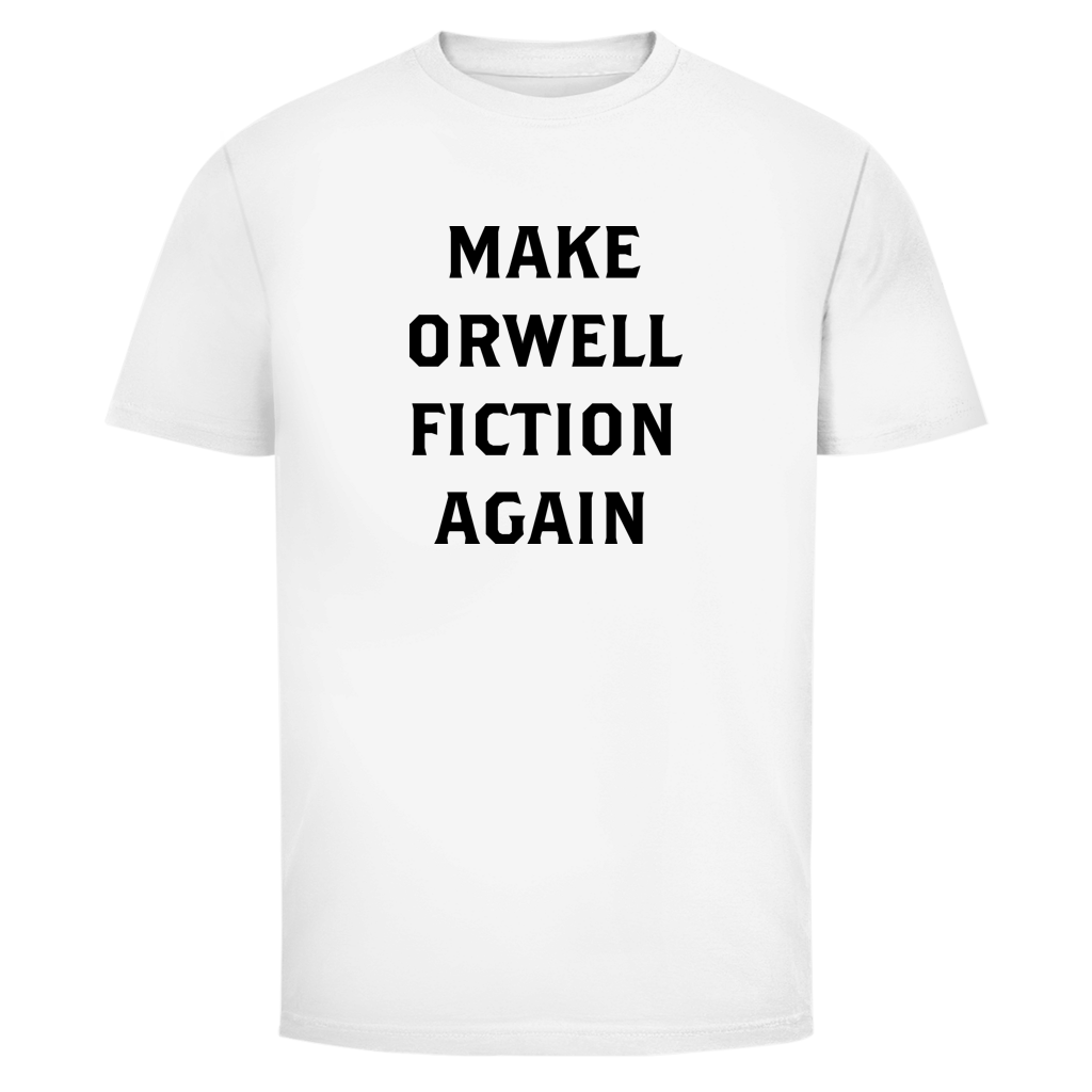 Herren T-Shirt Make Orwell Fiction Again