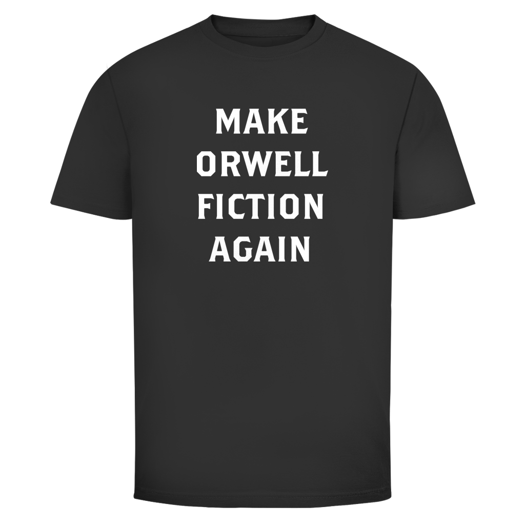 Herren T-Shirt Make Orwell Fiction Again