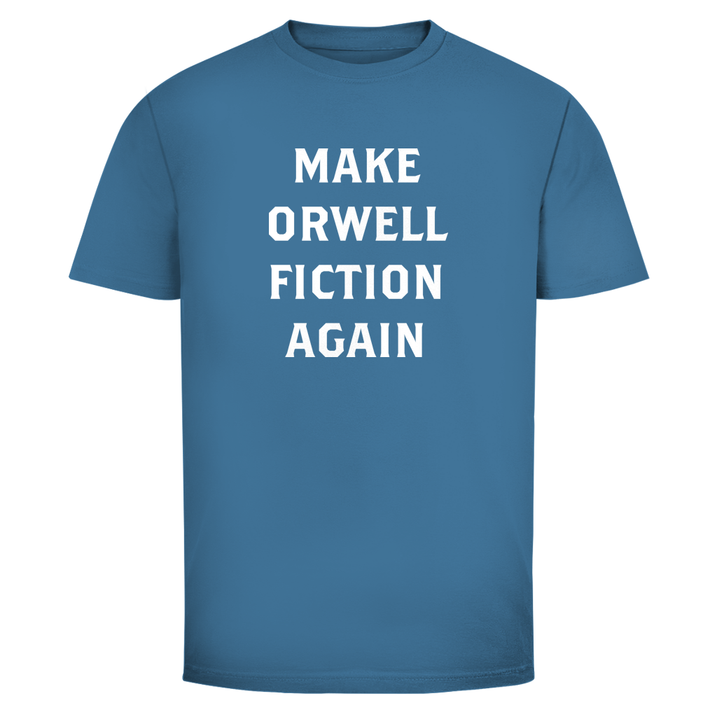 Herren T-Shirt Make Orwell Fiction Again