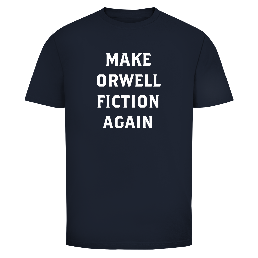 Herren T-Shirt Make Orwell Fiction Again