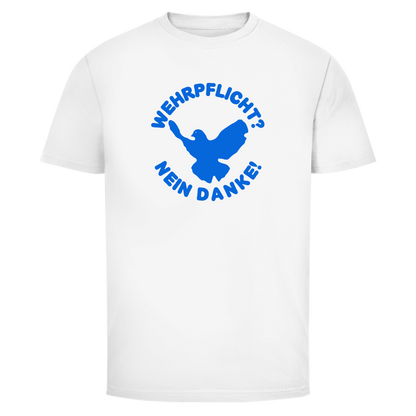 Herren T-Shirt Wehrpflicht? Nein Danke!
