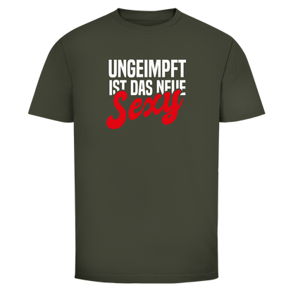 Herren T-Shirt Ungeimpft ist das neue Sexy