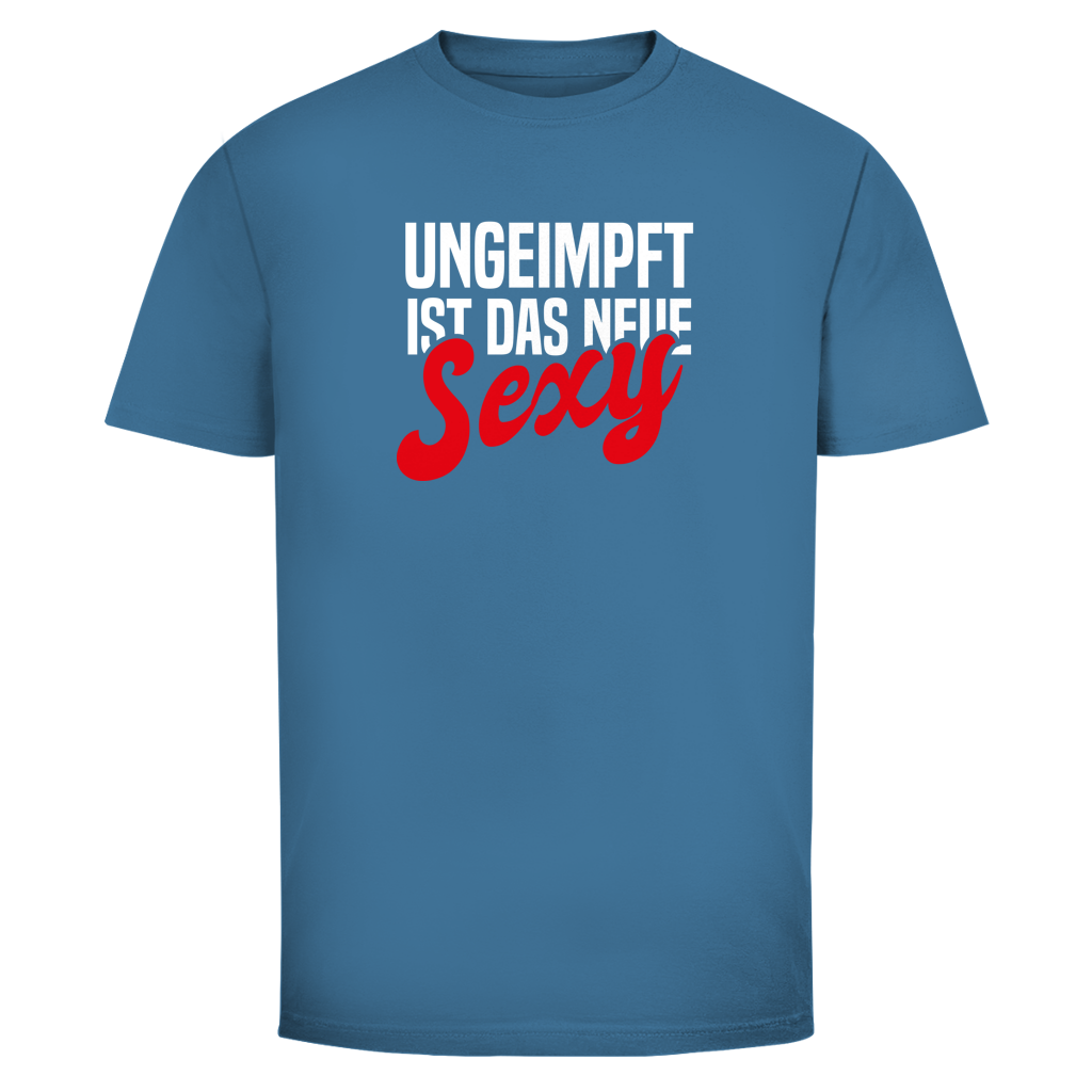 Herren T-Shirt Ungeimpft ist das neue Sexy