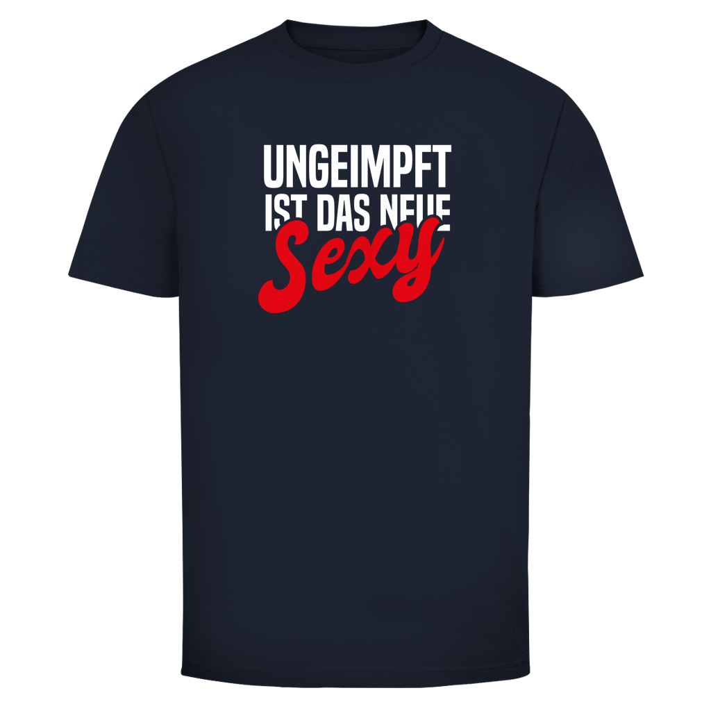Herren T-Shirt Ungeimpft ist das neue Sexy