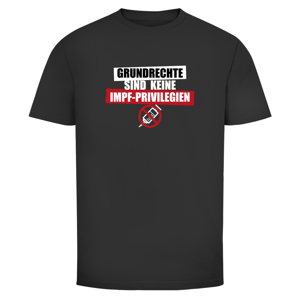 Herren T-Shirt Grundrechte sind keine Impfprivilegien