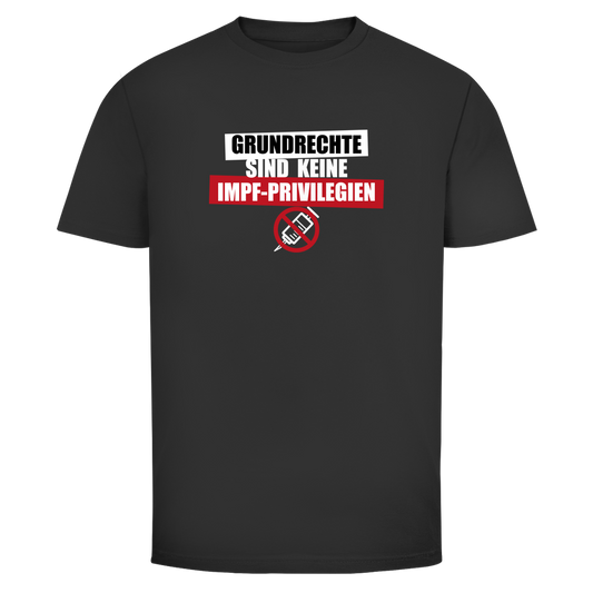 Herren T-Shirt Grundrechte sind keine Impfprivilegien