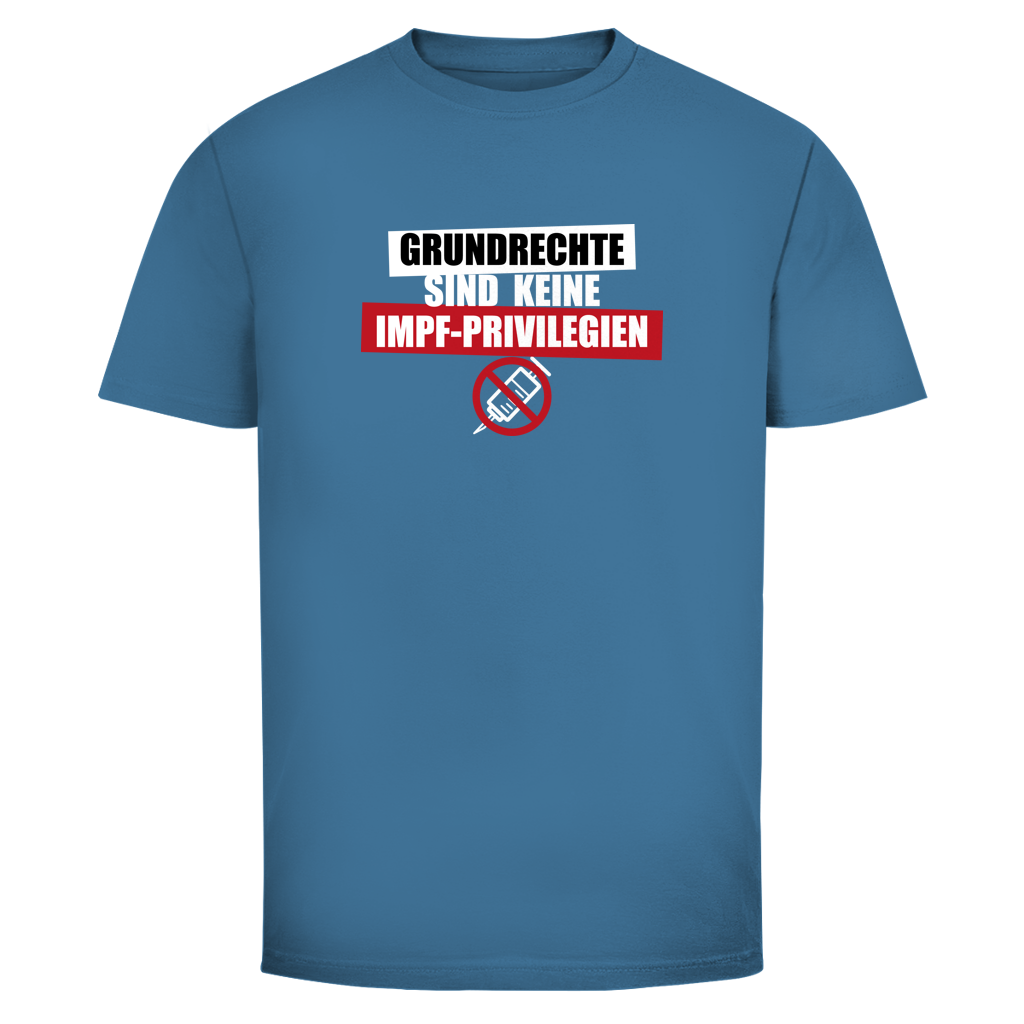 Herren T-Shirt Grundrechte sind keine Impfprivilegien
