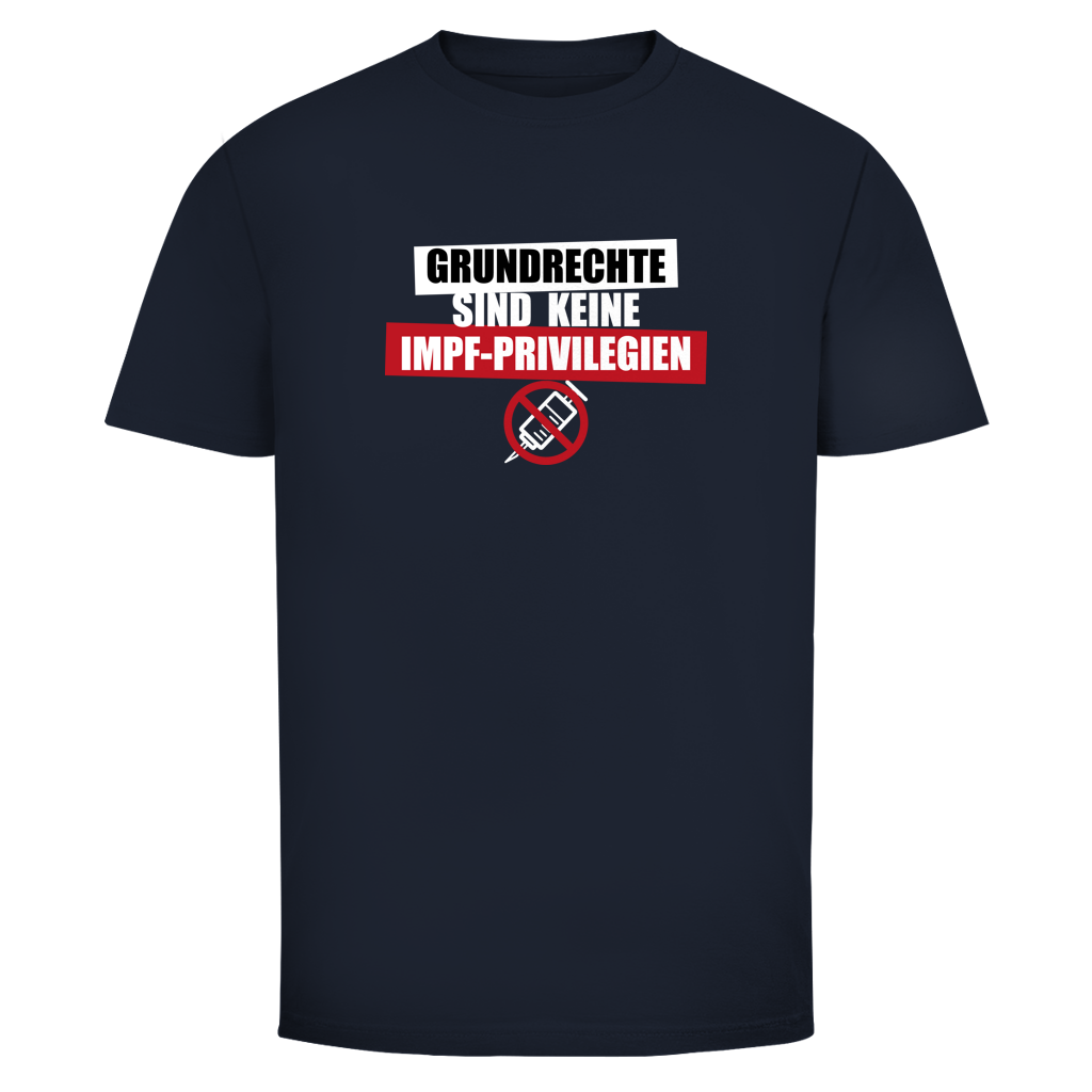 Herren T-Shirt Grundrechte sind keine Impfprivilegien