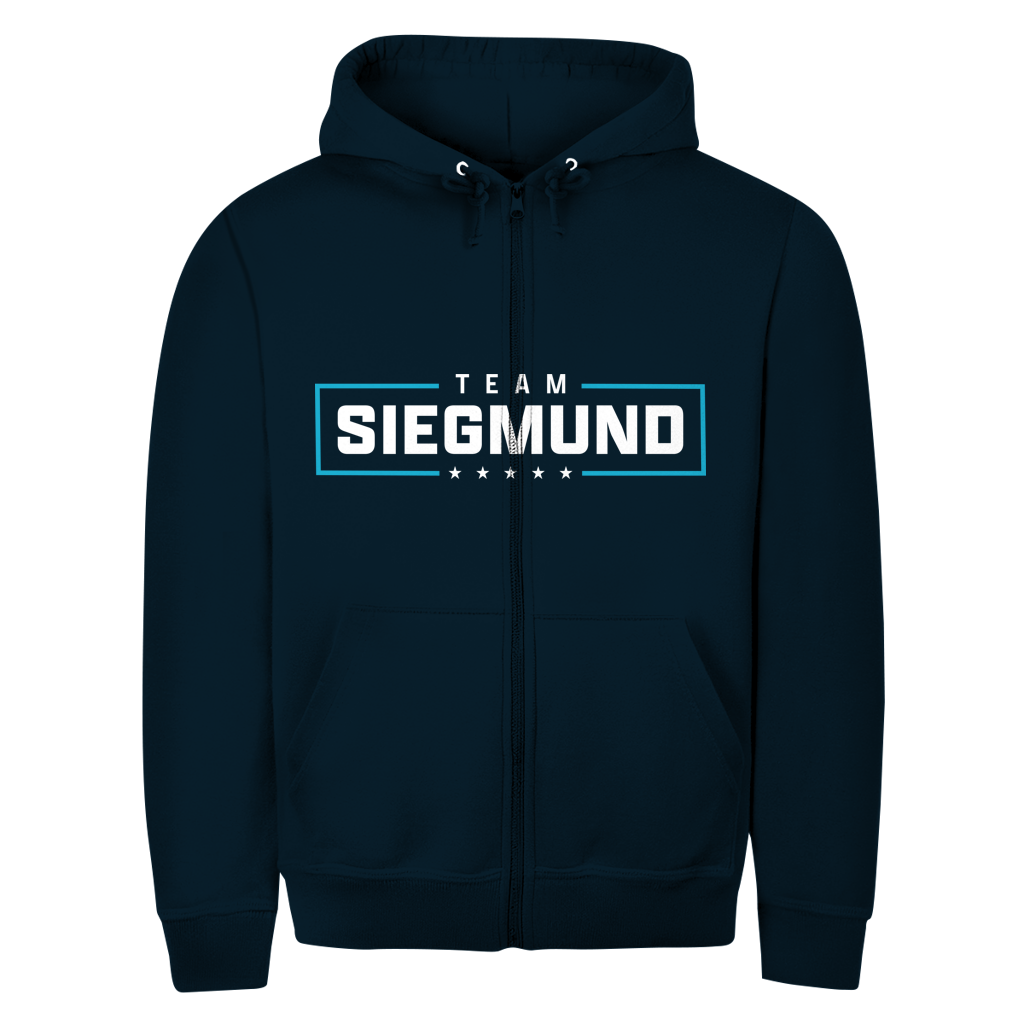 Herren Zipper Hoodie Team Siegmund