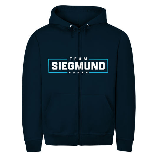 Unisex Zipper Hoodie Team Siegmund
