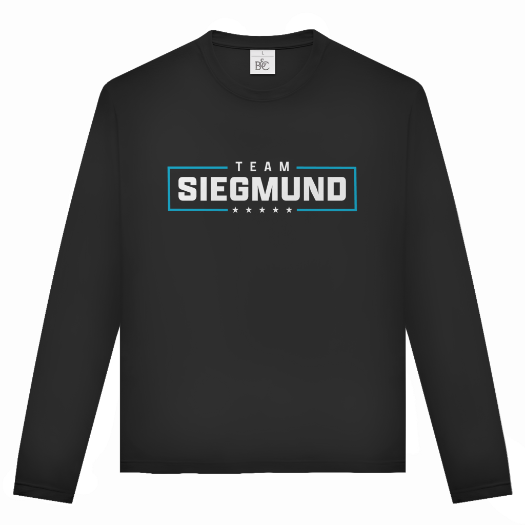 Unisex Langarmshirt Team Siegmund