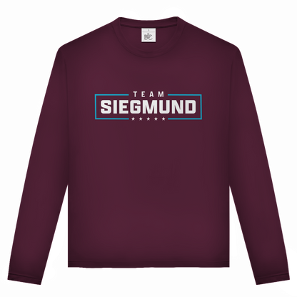 Unisex Langarmshirt Team Siegmund