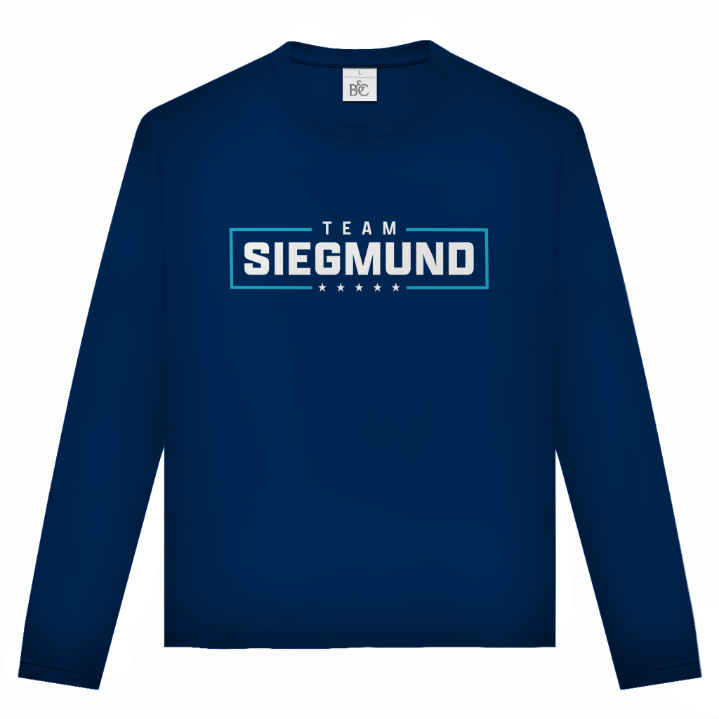 Unisex Langarmshirt Team Siegmund