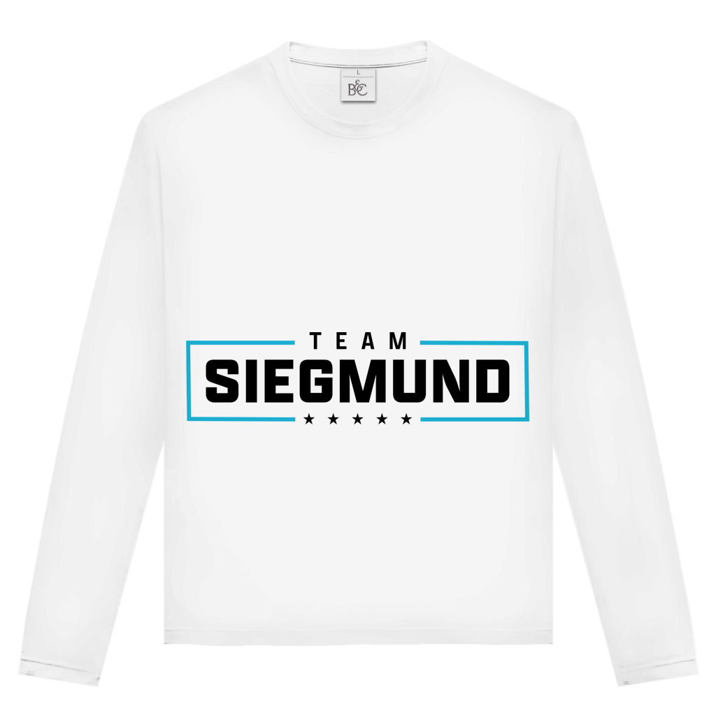 Unisex Langarmshirt Team Siegmund