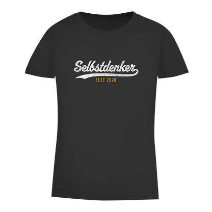 Damen Premium Bio T-Shirt Selbstdenker seit 2020