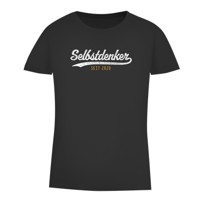 Damen Premium Bio T-Shirt Selbstdenker seit 2020