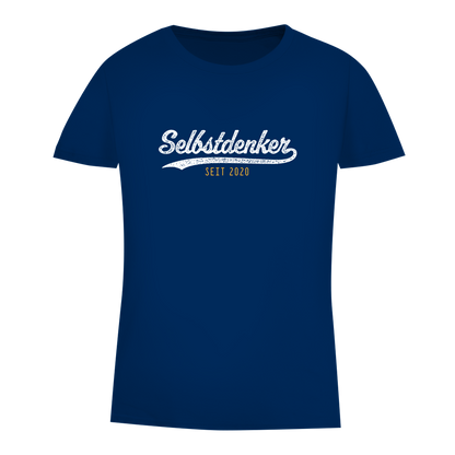Damen Premium Bio T-Shirt Selbstdenker seit 2020