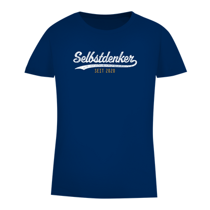 Damen Premium Bio T-Shirt Selbstdenker seit 2020