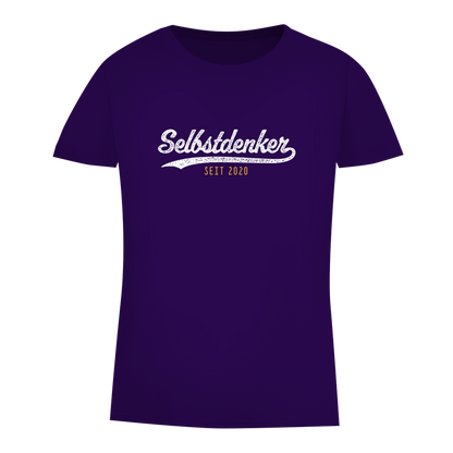 Damen Premium Bio T-Shirt Selbstdenker seit 2020