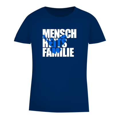 Damen Premium Bio T-Shirt Menschheitsfamilie