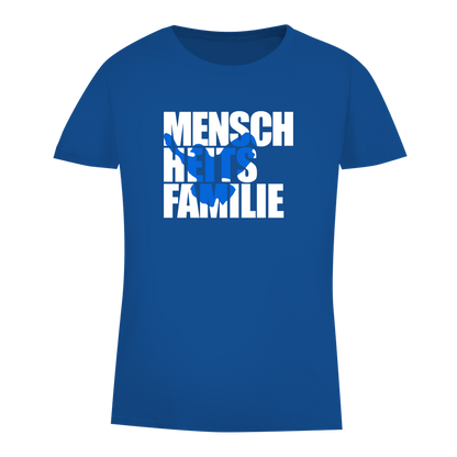 Damen Premium Bio T-Shirt Menschheitsfamilie