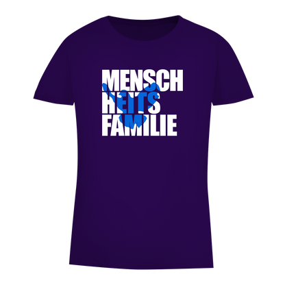 Damen Premium Bio T-Shirt Menschheitsfamilie