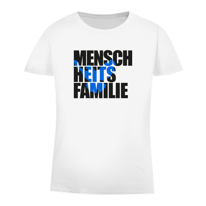 Damen Premium Bio T-Shirt Menschheitsfamilie