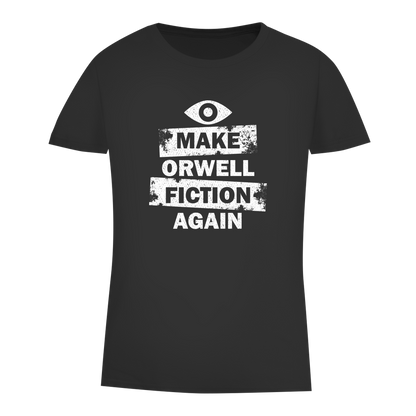 Damen Premium Bio T-Shirt Make Orwell Fiction Again