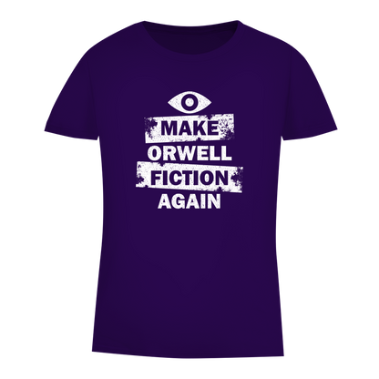 Damen Premium Bio T-Shirt Make Orwell Fiction Again