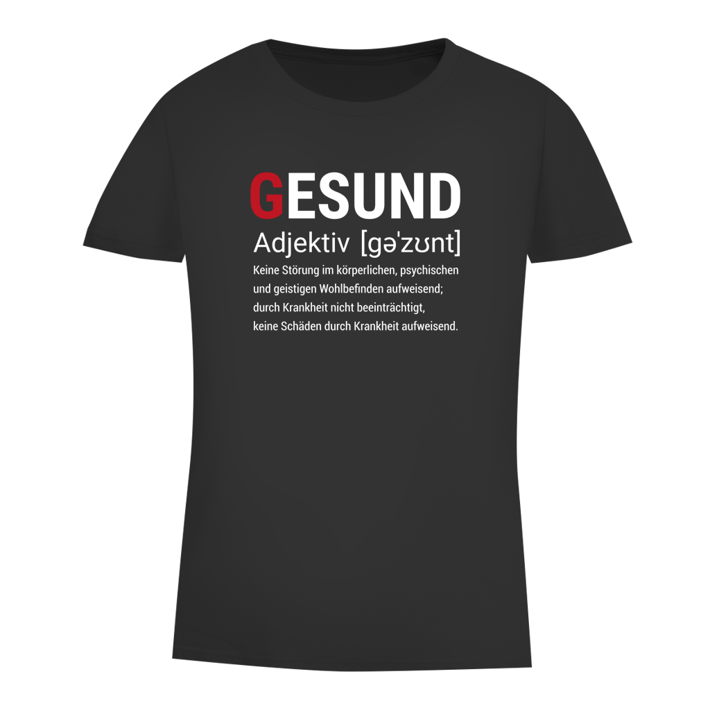 Damen Premium Bio T-Shirt Gesund