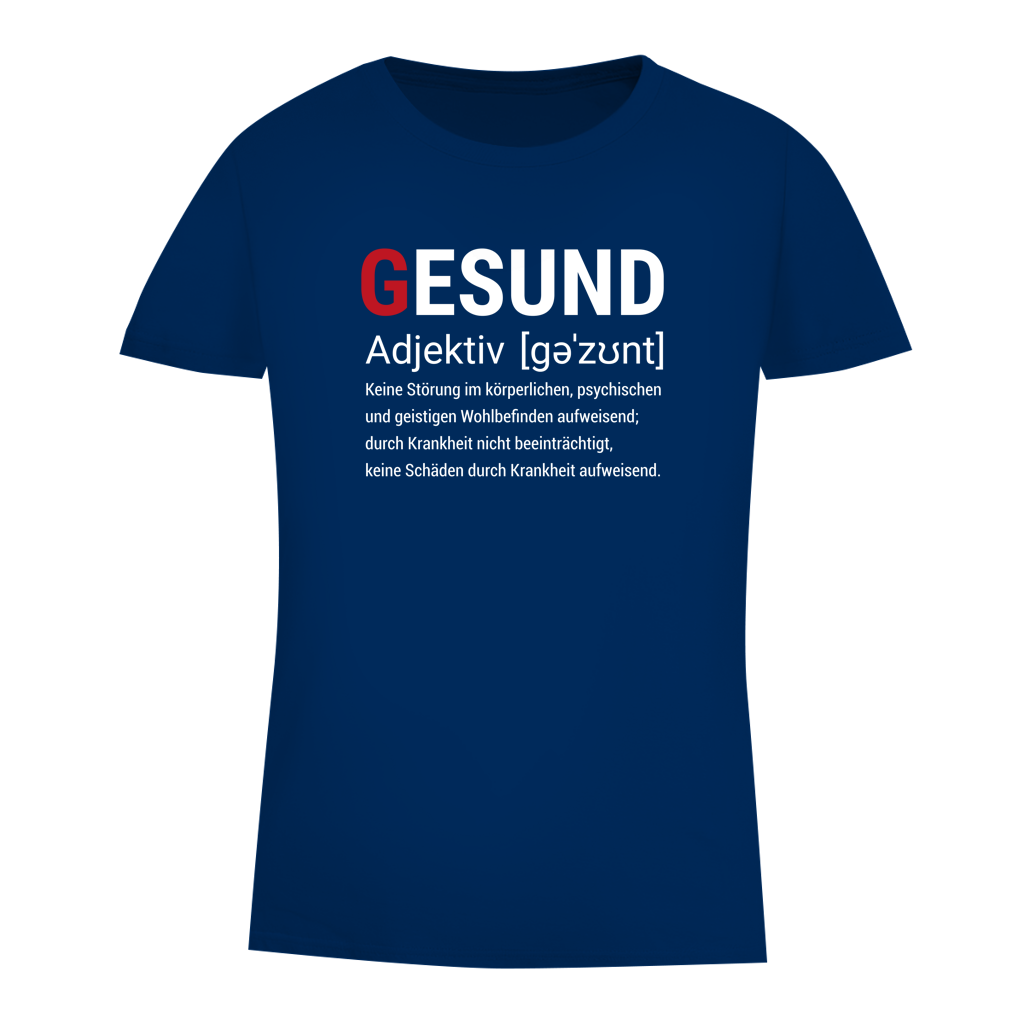Damen Premium Bio T-Shirt Gesund