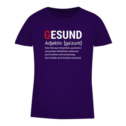 Damen Premium Bio T-Shirt Gesund